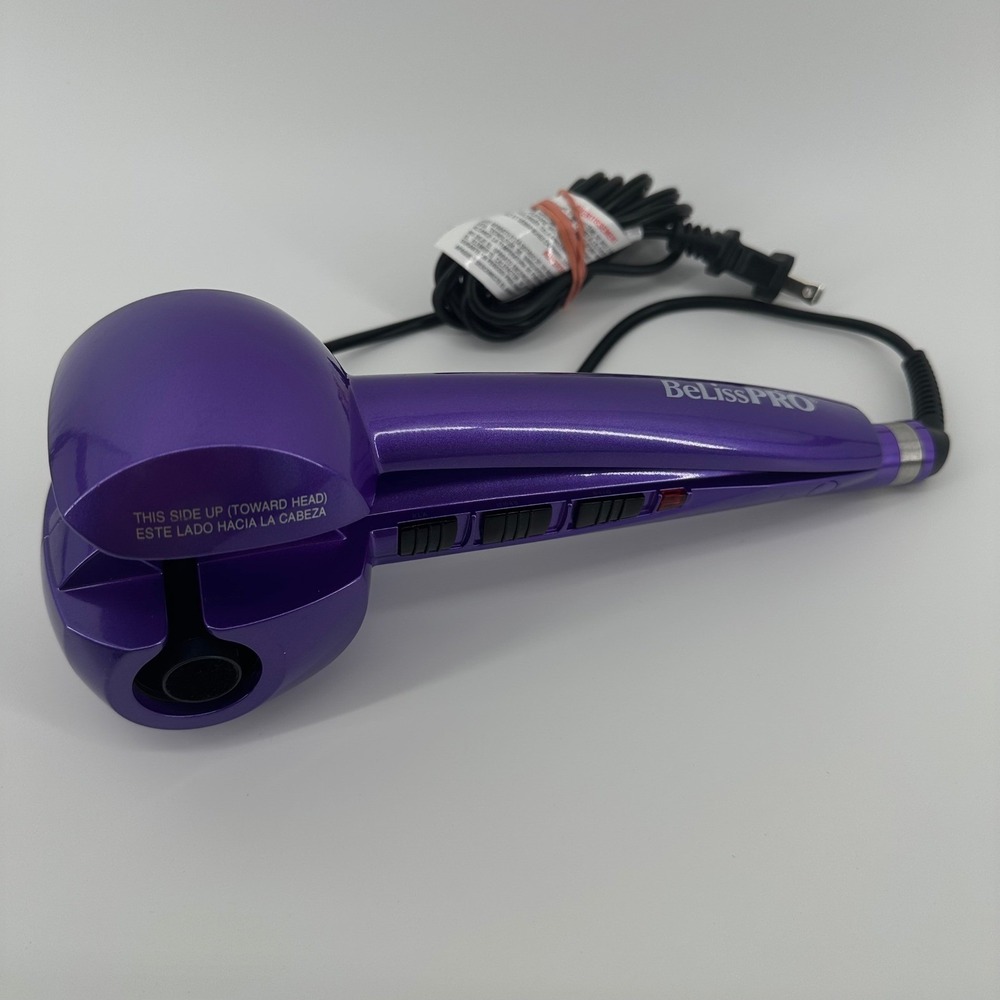 BeLissPRO Automatic Hair Curler Purple Professional Model BELBFCGSP1